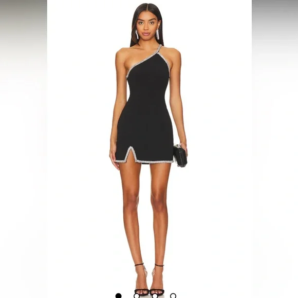 Lovers + Friends | Dresses | Lovers Friends Black Cosette Mini Dress